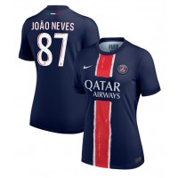 Paris Saint-Germain Joao Neves #87 Heimtrikot Frauen 2024-25 Kurzarm